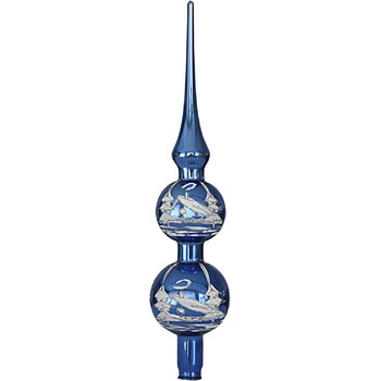 Верхівка для ялинки 30 см Jingle Bells Lauscha