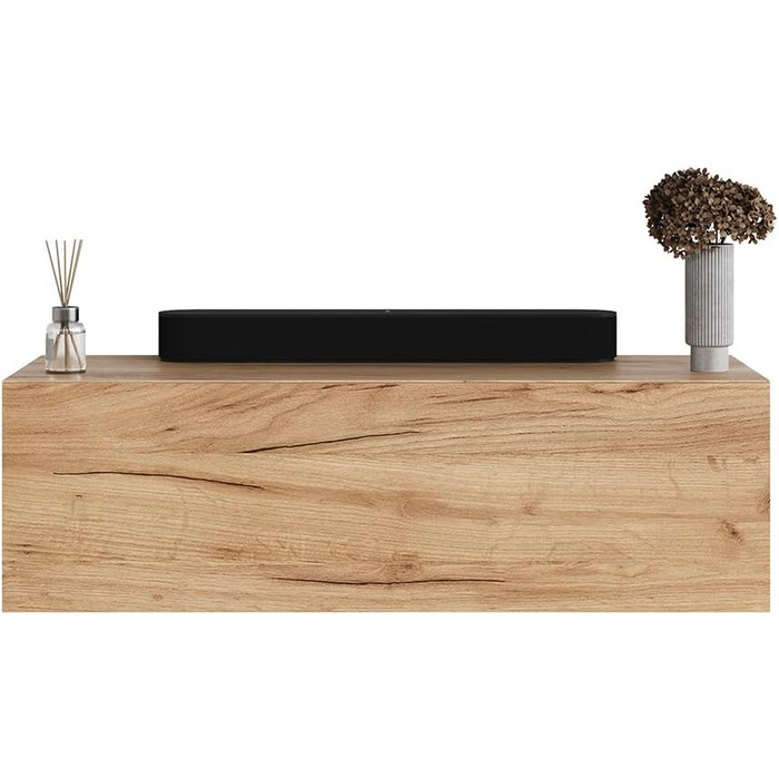 Тумба під телевізор Planetmbel, столик під телевізор довжиною 100 см, тумба під телевізор підвісна або стояча, тумба під телевізор