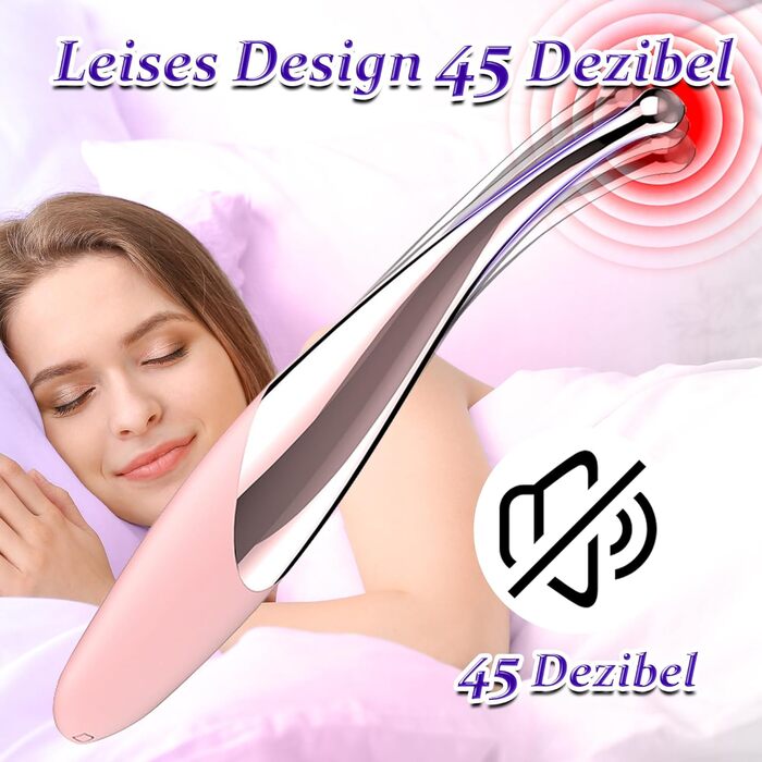 Високочастотний вібратор для точки G, вібратор для клітора, 10 режимів вібрації, 3 змінні вібраційні головки, високочастотний силіконовий вібратор, вібрація для жінок, стимулятор клітора, анальний вібратор