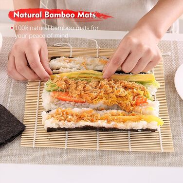 Набір сушисток SKYSER, 12 предметів Набір сушисток для початківців зробити самостійно, можна використовувати як тарілку для суші з