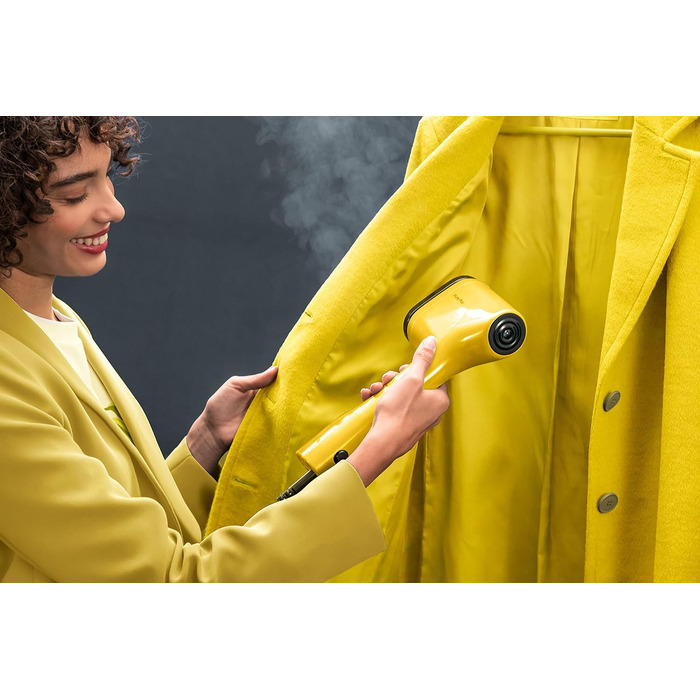 Парова щітка Tefal DT2026 Pure Pop 1300 Вт резервуар для води 70 мл видаляє до 99,99 вірусів/бактерій/мікробів швидке нагрівання б