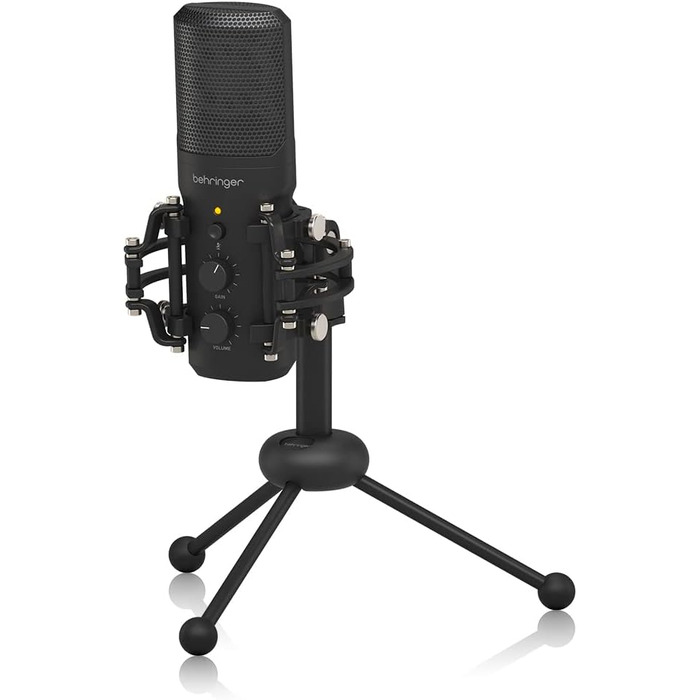 Преміальний USB-конденсаторний мікрофон Behringer BU200 з кардіоїдною спрямованістю