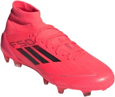 Жіночі футбольні бутси Adidas F50 Pro Mid, тверді, GroundSneakers 41 1/3 EU Turbo Aurora Black Platinum Metallic