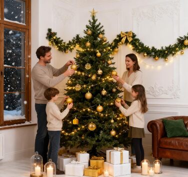 Набір різдвяних кульок набір із 105 предметів ilauke