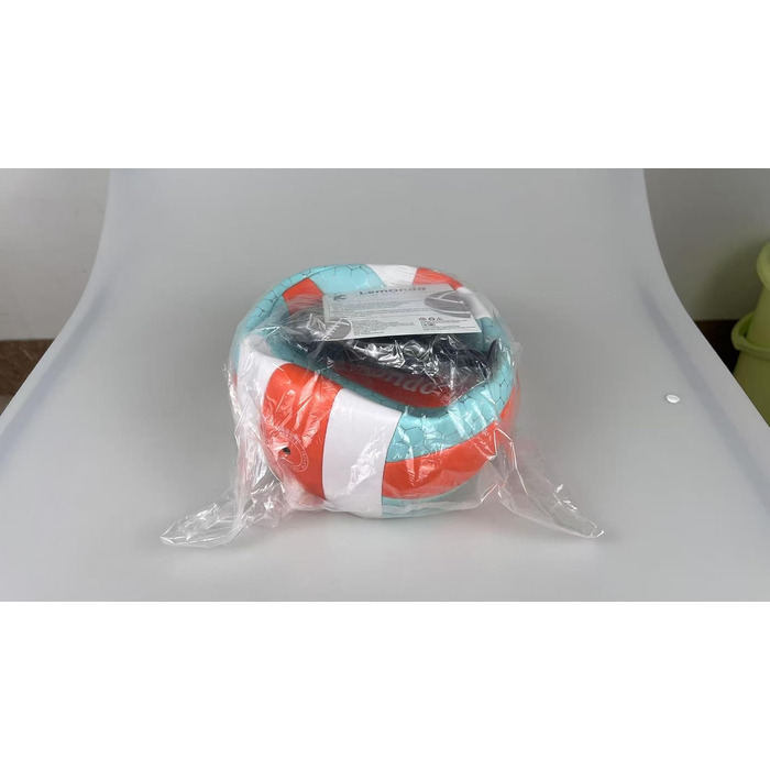 Волейбольний м'яч Lemondo, Розмір 5, М'який поліуретан (PU), Водонепроникний та нековзний, Для приміщень та вулиці (з насосом)