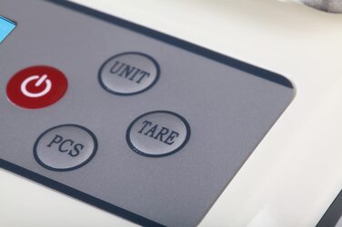 Кухонні ваги, 6 кг / 0,1 г, регульоване автоматичне вимкнення, дрібна шкала Цифрові ваги, з мережевим адаптером та батарейками K F