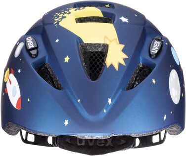 Велошолом унісекс-молодіжний Kid 2 cc темно-синій ракетний килимок 46-52 см