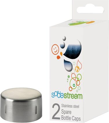 Кришки від пляшок SodaStream, металеві, 2 упаковки