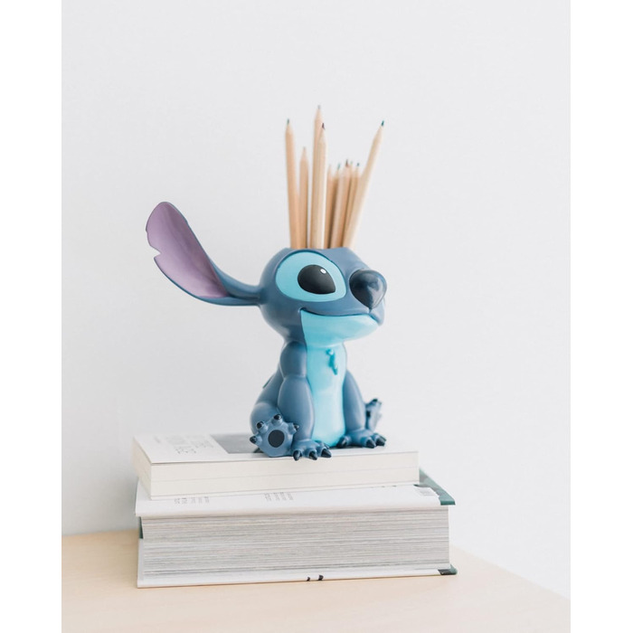 Тримач для олівців Grupo Erik Walt Disney Desk Organizer - Тримач для олівців Lilo and Stitch Figure - Настільні аксесуари Disney Merchandise - Органайзер для ручок Diseny Merch