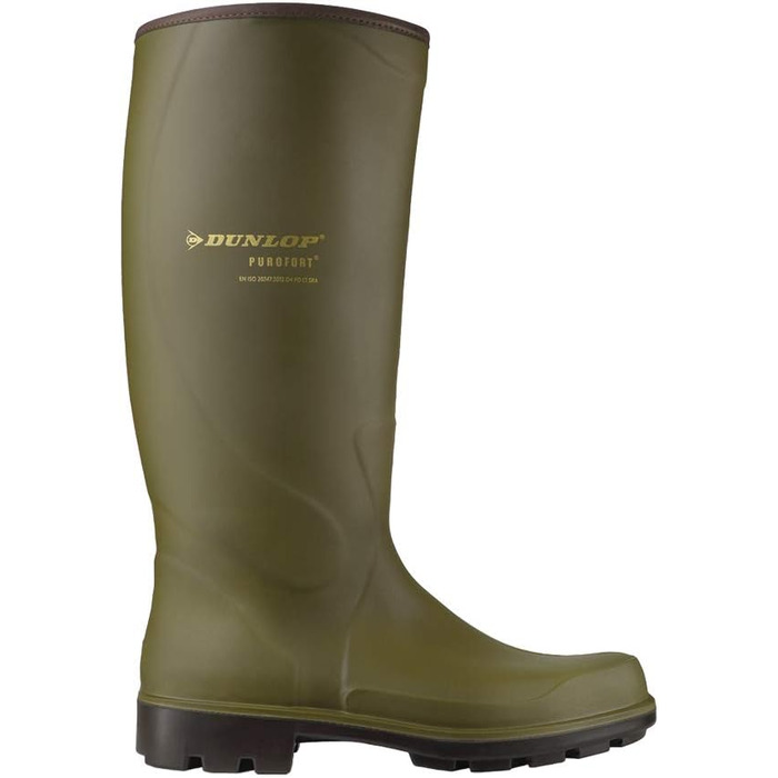 Захисне взуття Dunlop унісекс для дорослих гумові чоботи Dunlop Purofort Terroir Pro, лісово-зелені, EU 40 42 зелені