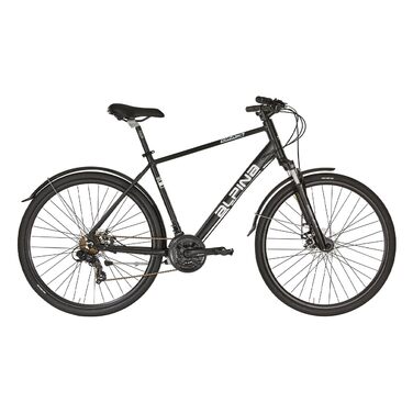 Чоловічий велосипед Alpina Bike Touring, чорний, рама 50 см
