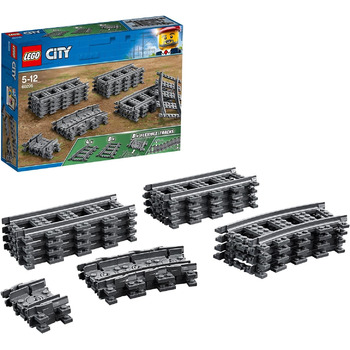 Конструктор LEGO City Rails 60205, 20 деталей, розширення залізниці