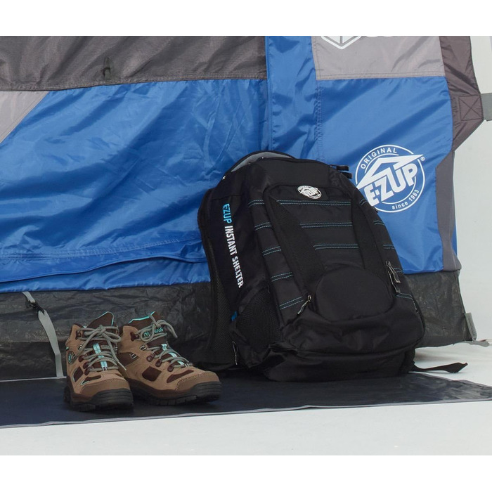 Намет EZ UP Camping Cube 6.4, колір Royal Blue, для кемпінгу
