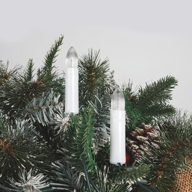 Світлодіодні гірлянди з теплими білими свічками Gresonic