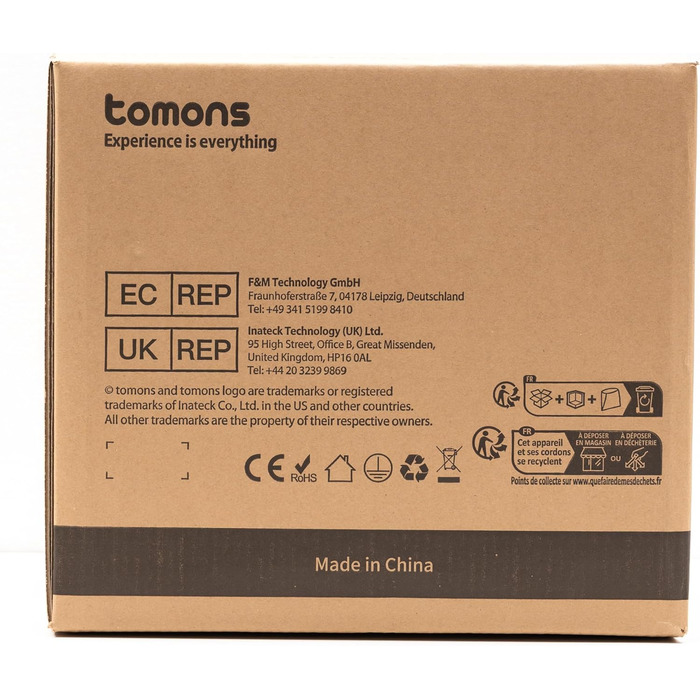 Аерофритюрниця Tomons 6 л, фритюрниця Фритюрниця з гарячим повітрям Фритюрниця з оглядовим вікном Цифровий світлодіодний сенсорний екран, програми 8 в 1 фритюрниця, регульований контроль температури