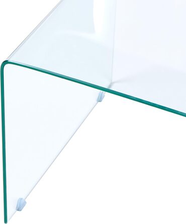 Мінімалістичний журнальний столик Beliani з прозорого скла Kendall