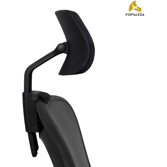 Підголівник Fortaleza Новий для Herman Miller Aeron Remastered, кріплення підголівника для крісла, сумісний з підголівниками Atlas, включаючи розмір A, розмір B, розмір C (залізно-сірий), пластик