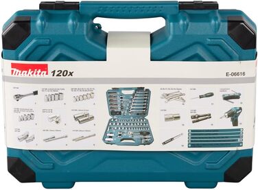 Набір інструментів 120 предметів одномісний односпальний, 06616