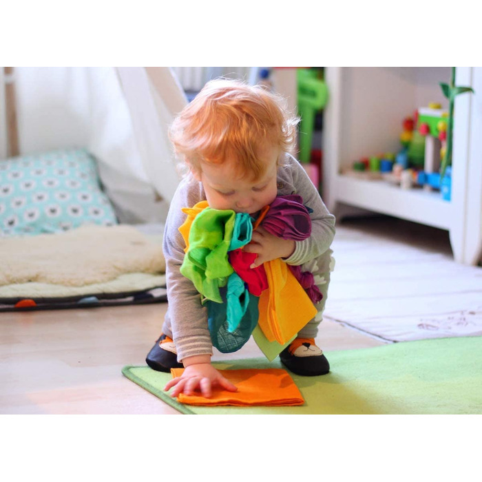 Кольорові серветки для відрижки (веселка, набір 6, 80x80 см) - Кольорові муслінові пелюшки, муслінові серветки 100 бавовна, сертиф