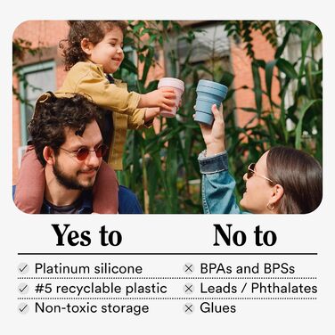 Складана дорожня кружка STOJO з трубочкою, 470 мл, багаторазова, для гарячих і холодних напоїв, ідеально підходить для кемпінгу та походів, можна використовувати в мікрохвильовій печі та мити в посудомийній машині, бузковий колір, 16 унцій (упаковка з 1)