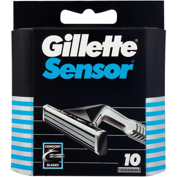 Зняті з виробництва леза для бритви Gillette Sensor, 10 шт. 10 шт. (1 упаковка)