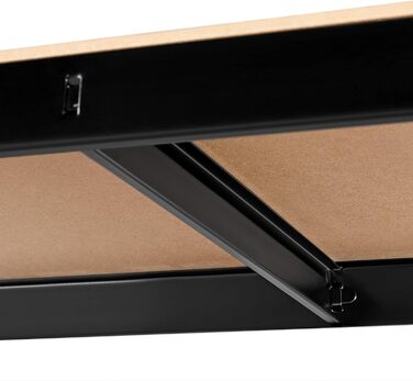 Стелаж для зберігання важких матеріалів Yaheetech, окремостоячий стелаж, гаражний стелаж, металевий стелаж, система полиць, 4 полиці, 265 кг на полицю, 180 x 150 x 45 см