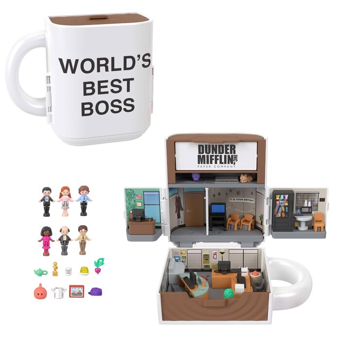 Колекційний компактний набір Polly Pocket x The Office