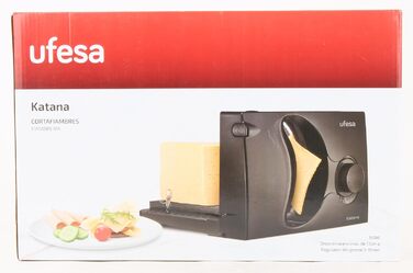 Хліборізка Складний електричний слайсер, ковбасний слайсер, запобіжна ручка, лезо з нержавіючої сталі 170 мм, регулятор товщини від 0 до 15 мм, 150 Вт, 0918 Katana