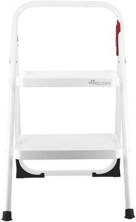 Драбина Rolser Taburete M/10 UNE 2 щаблі Blanco (MET003-1024)
