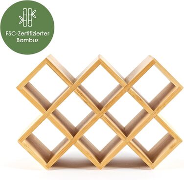 Дерев&39яна підставка для спецій сертифікована FSC підставка для спецій для шафи підставка для спецій для дверцят шафи, кухонний органайзер без свердління (коричнева, 10 банок)