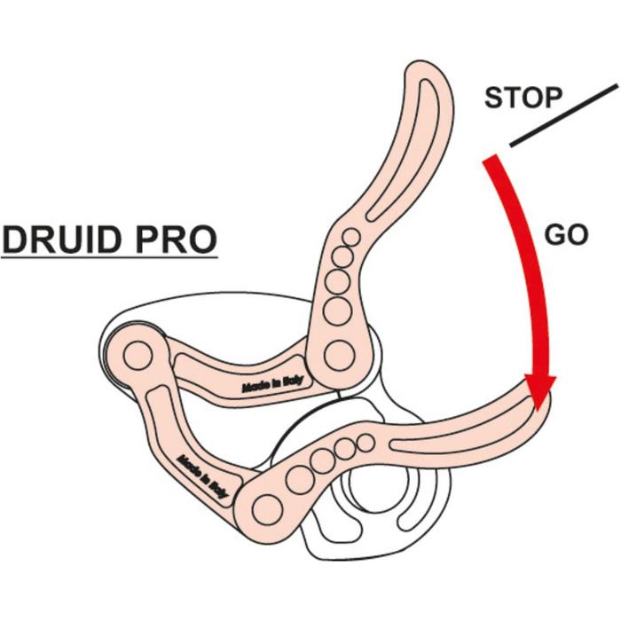 Унісекс Дорослий Druid Pro з інвалідністю, червоно-чорний, один розмір