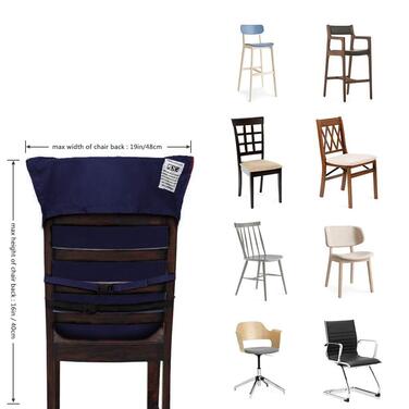 Портативний дорожній стільчик Vine Easy Seat Регульований, безпечний, миється Чохол для сидіння дитячого стільчика для малюків Пра