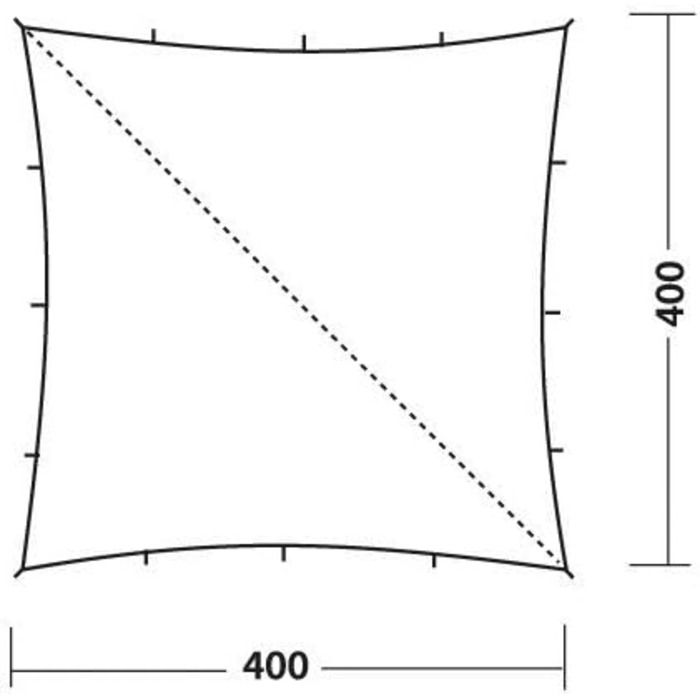 Тент ROBENS Tarp 4 x 4 м, бежевий, 4 x 4 метри
