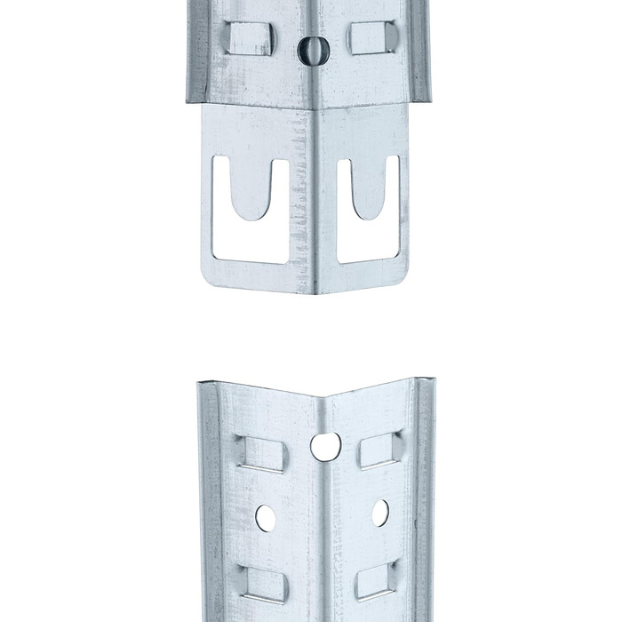 Міцний стелаж Relaxdays, ВxШxГ 120 x 60 x 30 см, 700 кг, оцинкована сталь, полиця для зберігання в підвалі та гаражі, коричневий/сріблястий