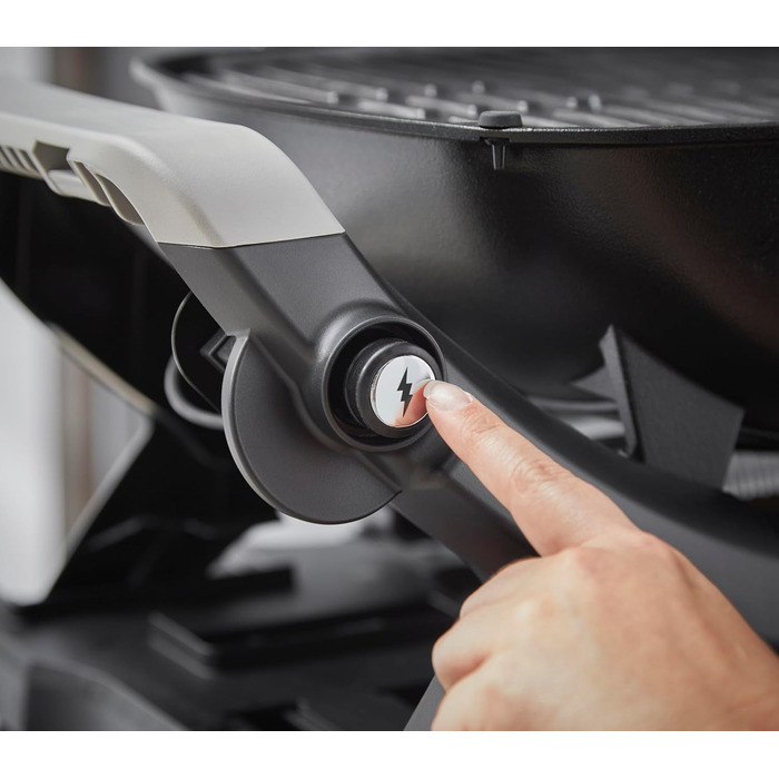 Газовий гриль Weber Q 1200N із бічними столиками
