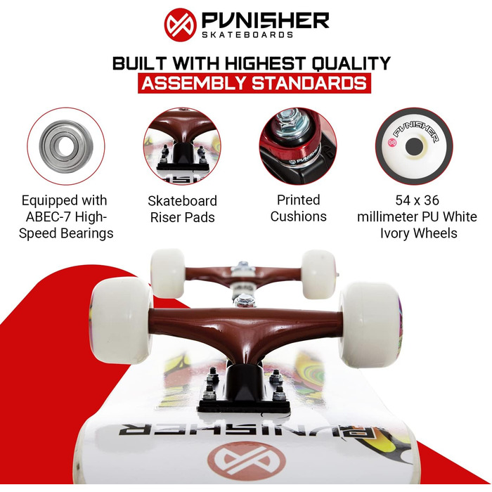 Скейтборд Butterfly Jive з канадським кленом, 31 дюйм