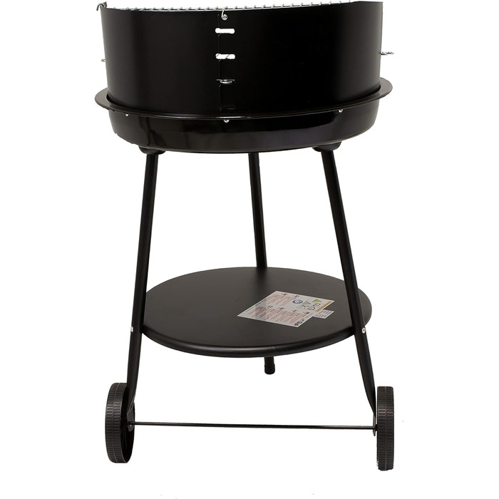 Гриль на вугіллі ACTIVA Johannesburg I Гриль на вугіллі преміум-класу з високоякісною хромованою решіткою I Міцний гриль на вугілл