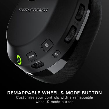 Бездротова ігрова гарнітура Turtle Beach Stealth 600 Black для ПК з 80-годинним часом, 50-міліметровими динаміками та Bluetooth для ПК, PS5, PS4, Nintendo Switch і мобільного 600PC