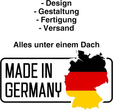 Килимок для футбольних уболівальників з ефектом газону Тут живе вболівальник Гладбаха - Вхід на ваш страх і ризик у дні матчів Килимок для дверей з написом 60x40 см Для використання всередині та зовні приміщень Килимок для вхідних дверей / коридору