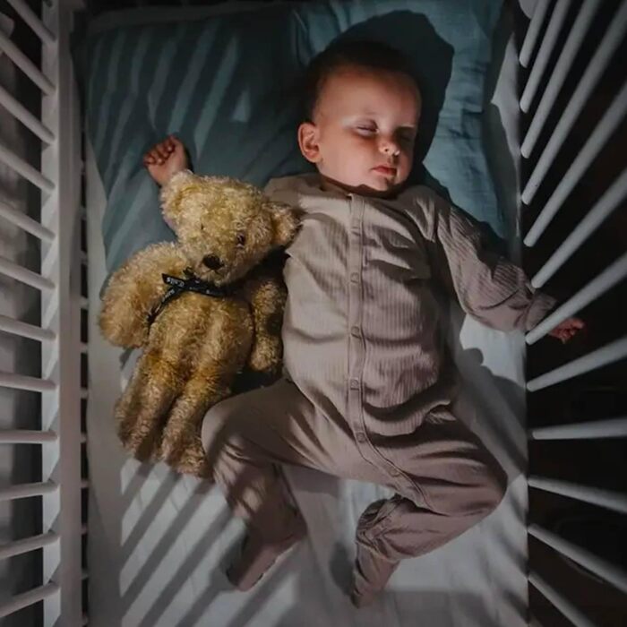 Дитяче ліжко/приліжко tiSsi XXL HAJO, бук, білий, 120x60 см