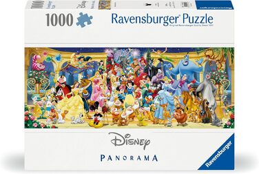 Пазл Ravensburger 12000444 - Disney Group Photo - Пазл на 1000 елементів для дорослих і дітей від 14 років, Disney Puzzle, Disney