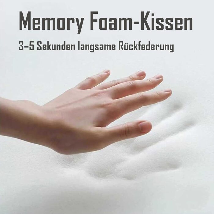 Подушка Curosleep, ергономічна ортопедична подушка, ортопедична подушка для шиї з піни з ефектом пам&39яті, подушка для підтримки шиї для сну на боці, спині та животі (чорна)