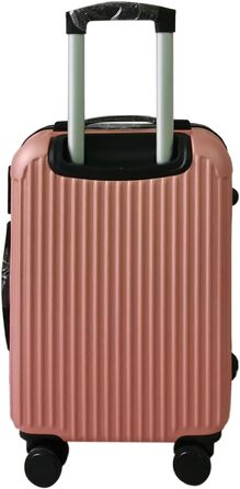 Набір валіз 2 шт. Frenzi Rosegold, колекція NTK дорожній багаж з твердим корпусом