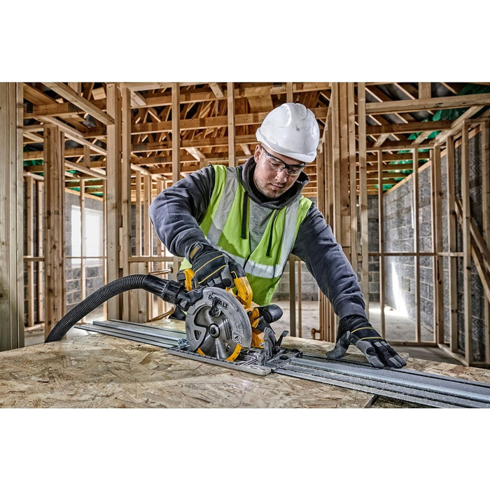 Акумуляторна циркулярна пила Dewalt 18 вольт DCS572NT (ø пильного диска 184 x 16 мм, макс. глибина різання під кутом 90 58 мм, мак