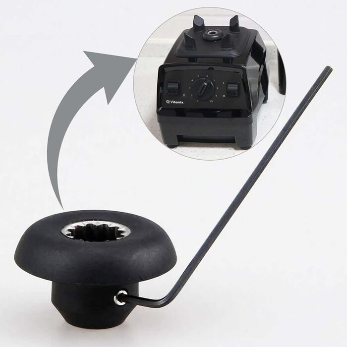 И Штепсельна вилка для блендера Vitamix, набір розеток, запасні частини, аксесуари, сумісні з Vitamix 1002 5000 5200 BarBoss, VM0100 з шестигранним ключем, 2 шт.