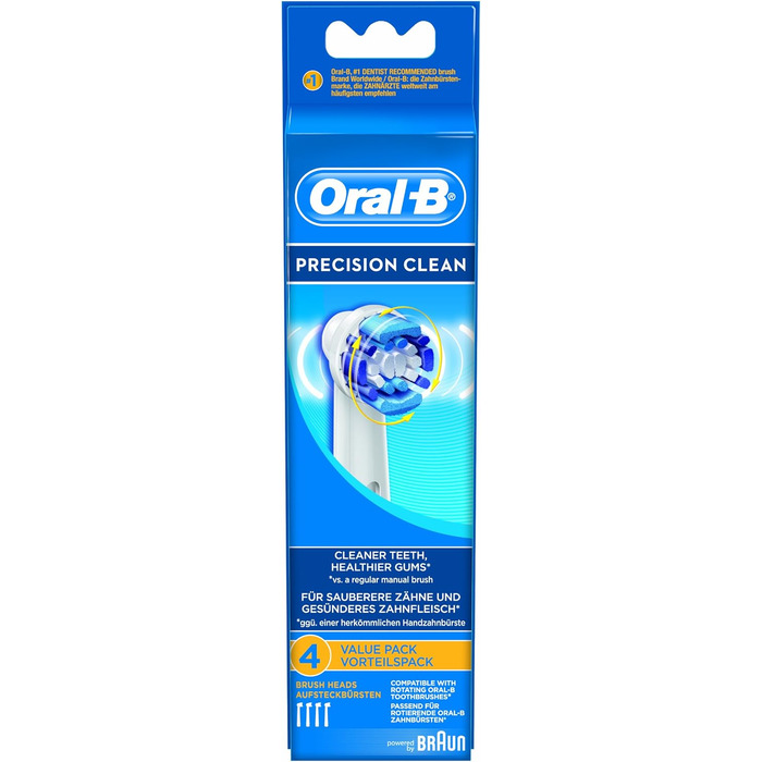 Щітки BRAUN OralB Precision Clean 4 848233