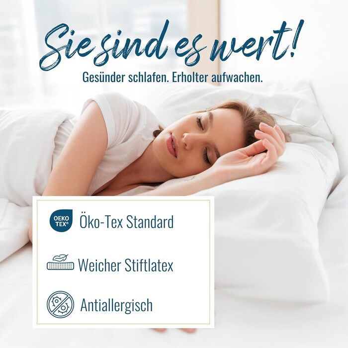 Оригінальна подушка для підтримки шийного відділу хребта Dormabell, БЕЗКОШТОВНИЙ футляр для перенесення в комплекті, швидка БЕЗКОШТОВНА доставка навіть без PRIME, доступні різні моделі (NB 2)