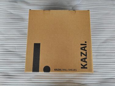 Набір настінних полиць -Jona- 3-компонентна підвісна полиця з металу та шпону натурального дерева настінна прикраса та полиця для