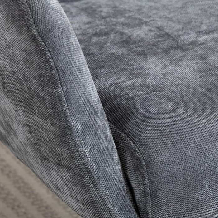 Крісло-реклайнер з підніжкою, крісло з високою спинкою, крісло для відпочинку з функцією гойдання, лляний вигляд, металева основа, м&39яке крісло для вітальні, спальні, сірий