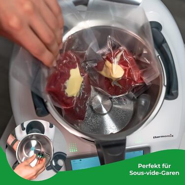 Заміна ножів WunderCap для Thermomix TM6 Революційна заміна ножа Альтернатива чохлу для ножа Аксесуари Thermomix